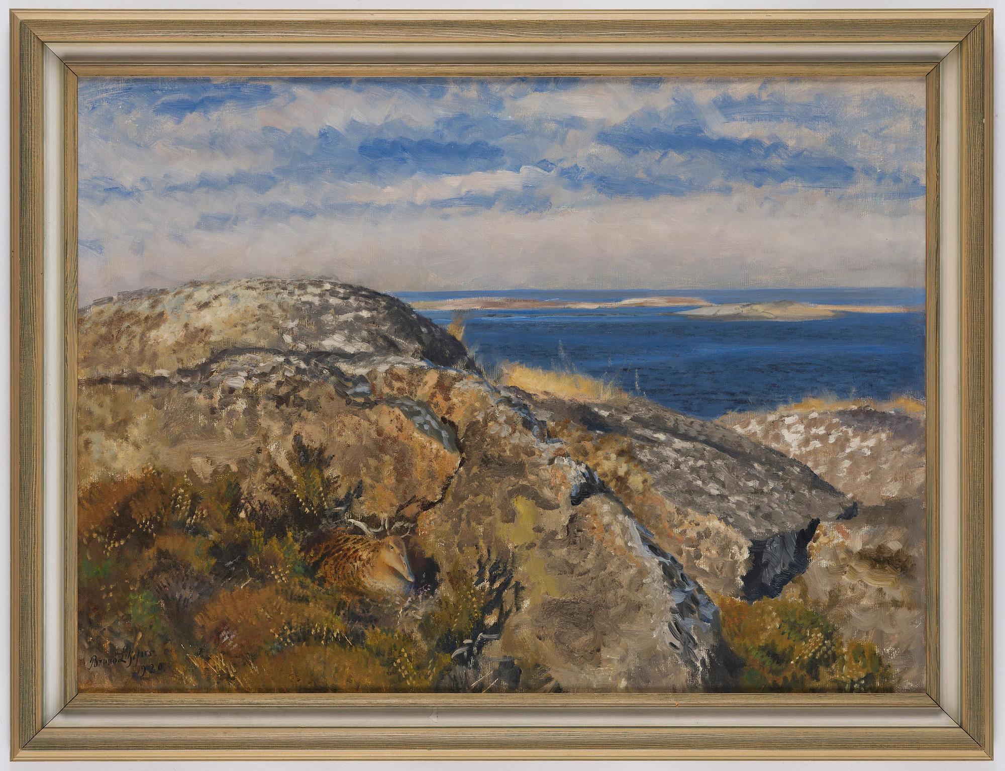 Bruno Liljefors, Brooding eider.