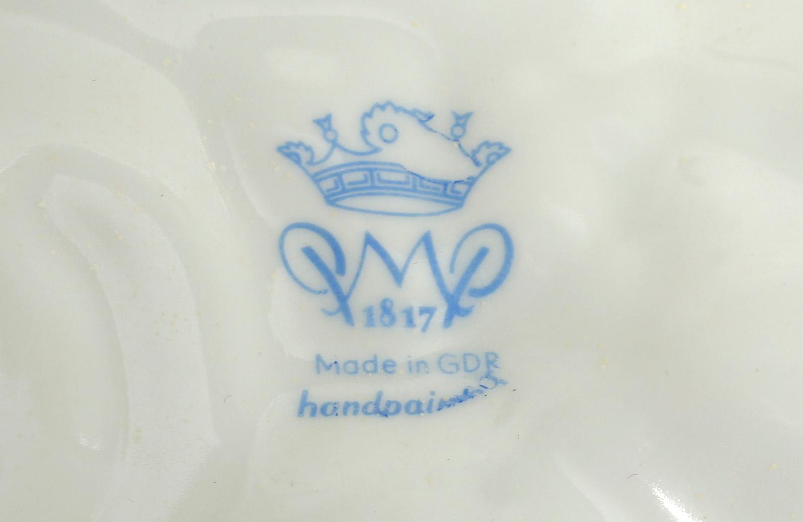 BORDSLAMPA, porslin. Tyskland, 1900-tal.