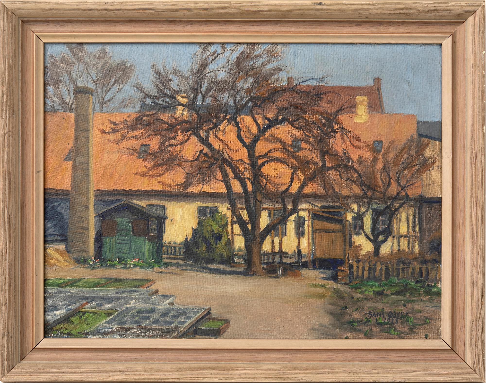 Hans Östed, "From the Nursery in Kiöge", 1928.
