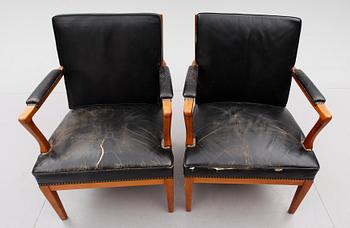 FÅTÖLJER, 1 par, AB Chamberts Möbelfabrik, 1959.