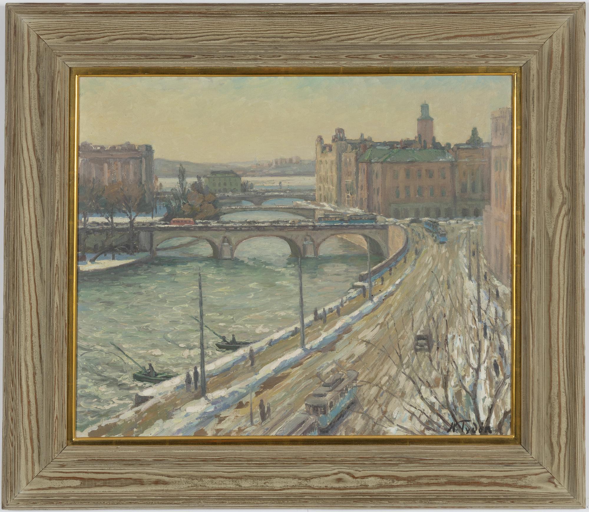 Nils Tydén, Vinterbild från Stockholm.