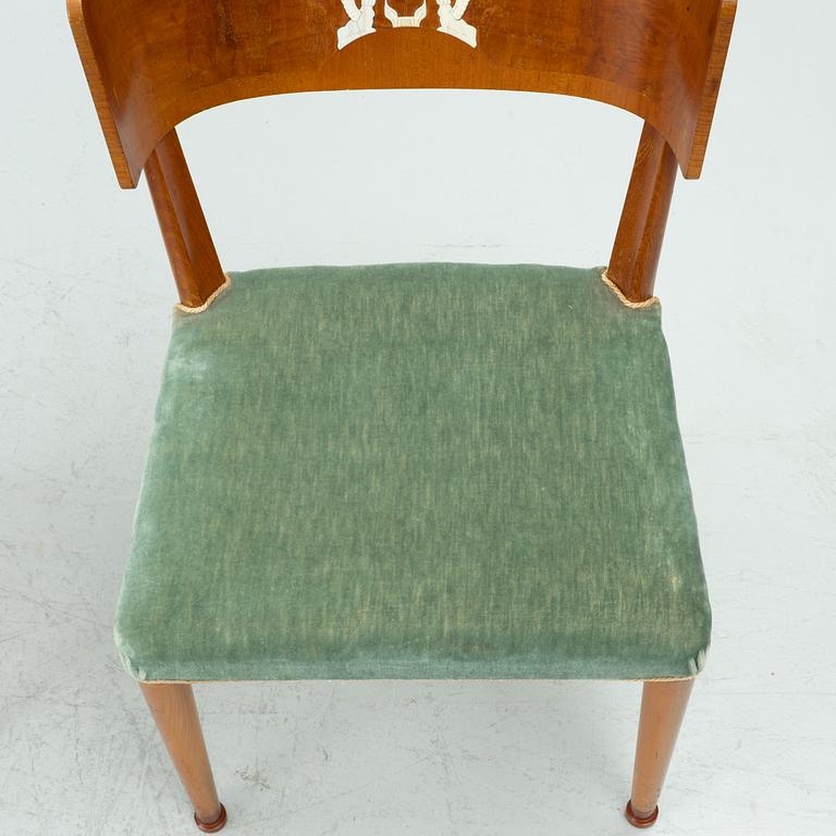 Chairs, 6 pcs, Swedish Grace, 1920s.