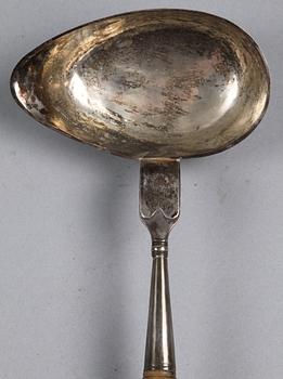 SOPPSLEV, silver, Carl Fredrik Hedin, Örebro, 1820.