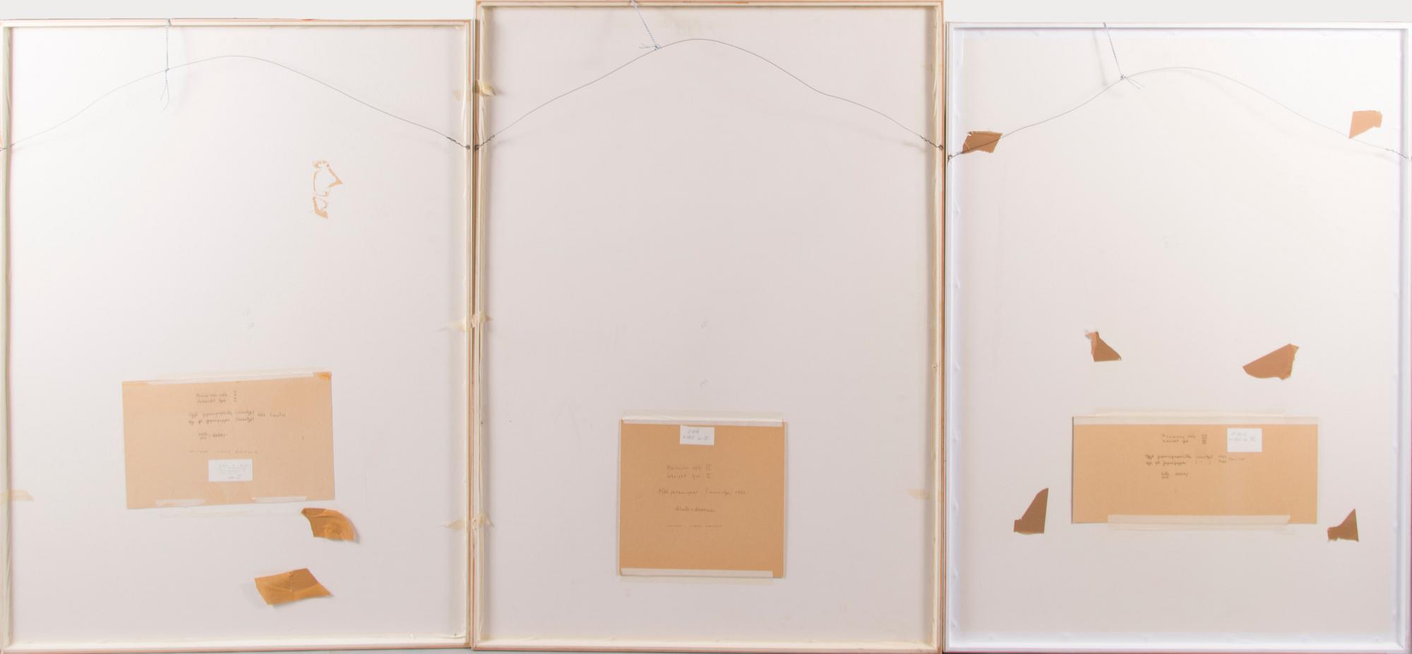 CAROLUS ENCKELL, "ANCIENT LIGHT I, II, III".