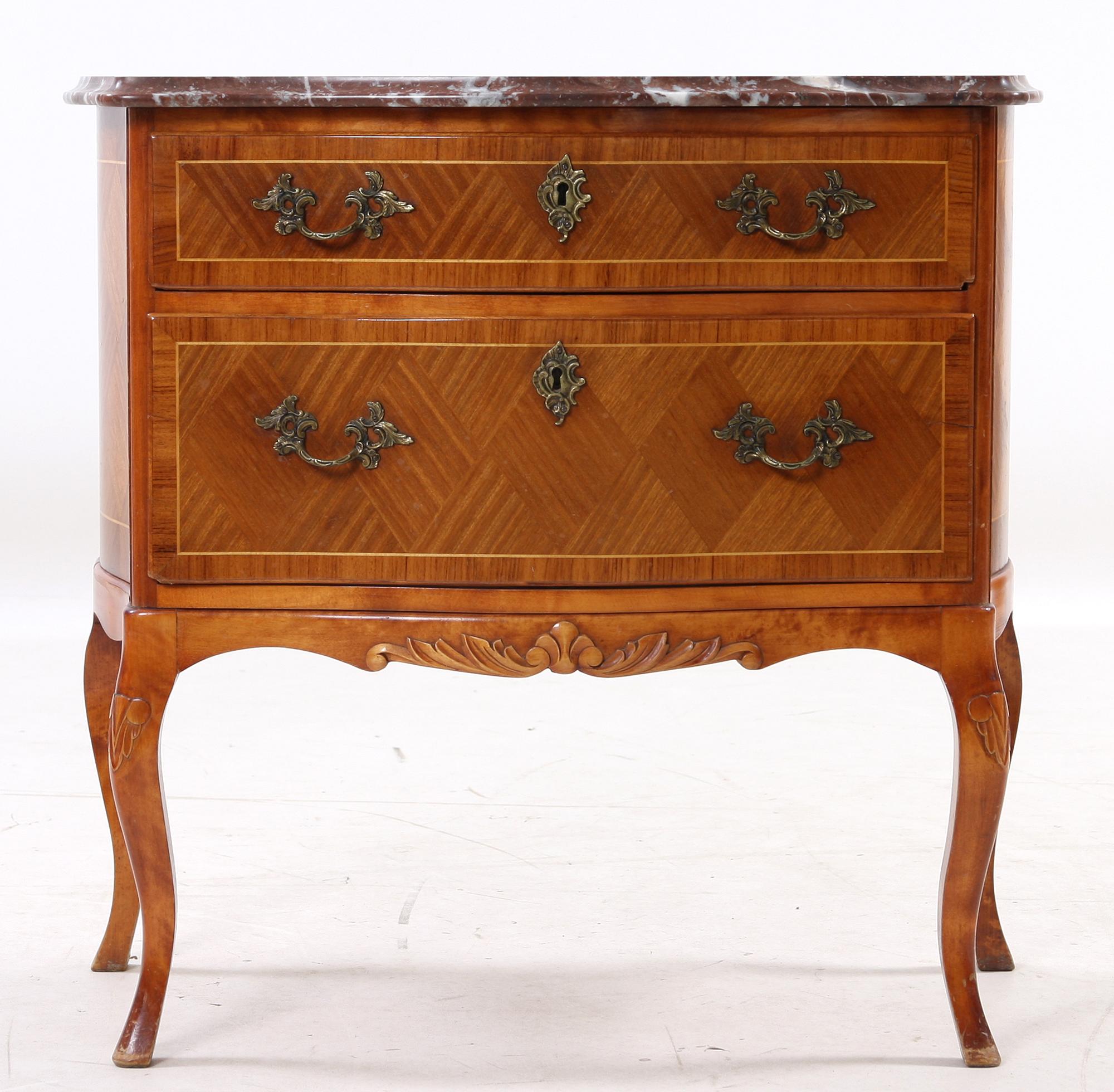 BYRÅ, Louis XV-stil, 1900-tal.