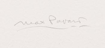 Max Papart, carborundum and collage with embossing, 1983, signed and marked E.A. 2/15.