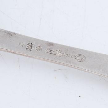 Evald Nielsen, serving spatula, silver, Denmark 1920s.