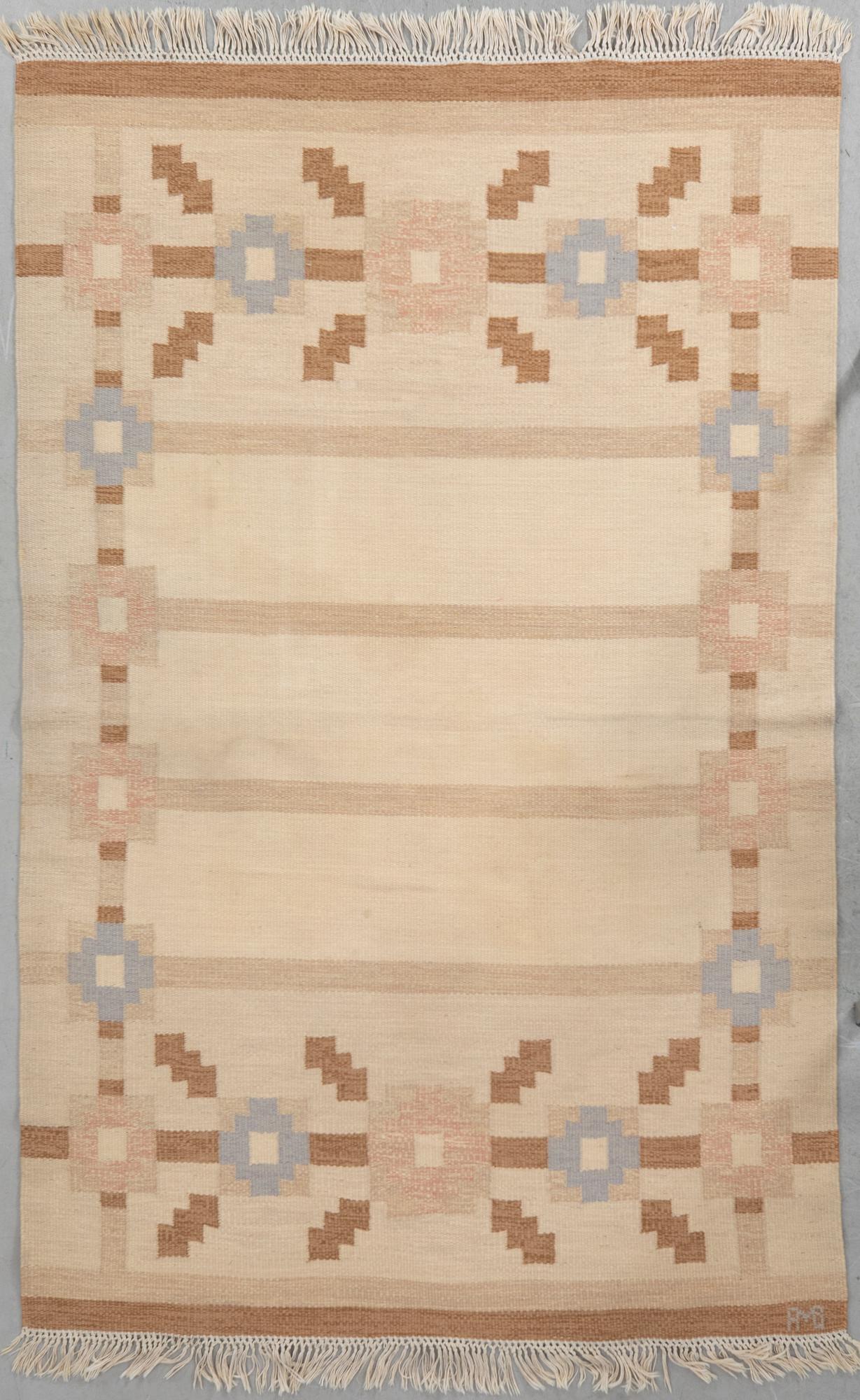 Anne-Marie Boberg, matta, röllakan, ca 250 x 158 cm.