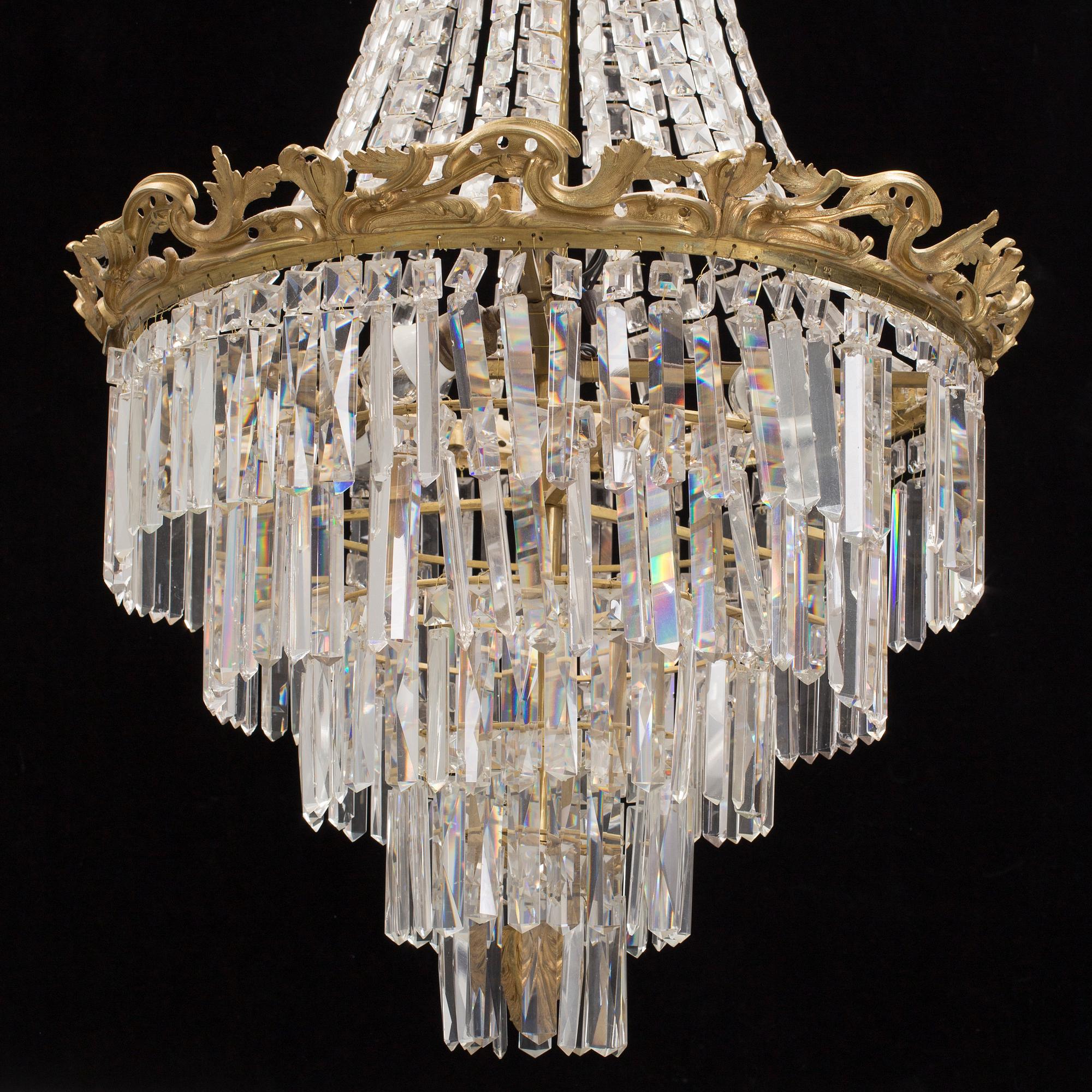 TAKKRONA, oscariansk, 1800-talets slut.