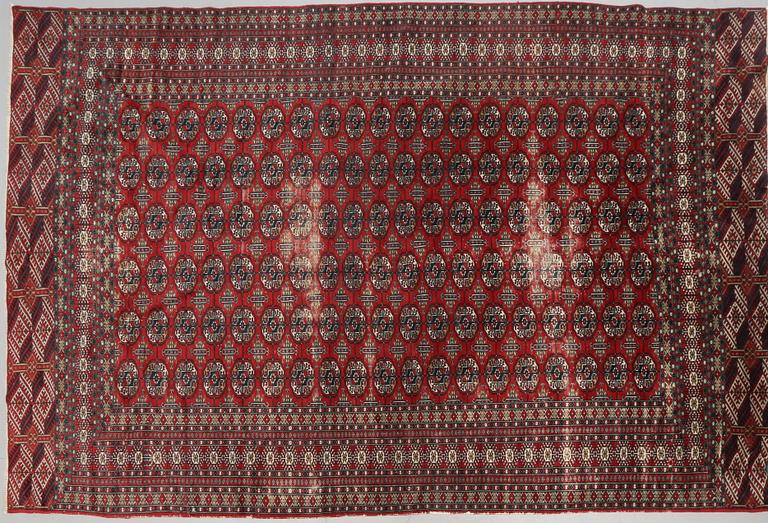 MATTA, möjligen turkmensk, old, 274 x 184 cm.