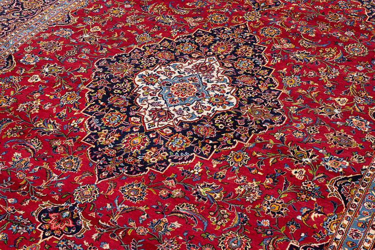 Rug, Keshan, approximately 400 x 304 cm.