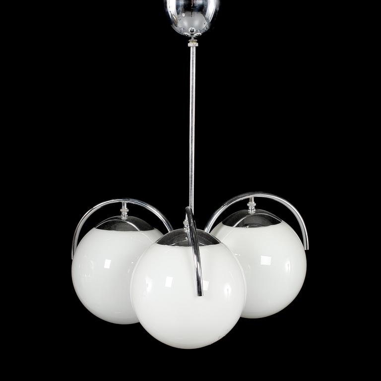 TAKLAMPA, art deco, 1930-tal. Höjd 57 cm.