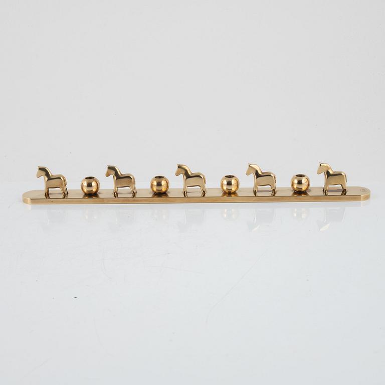 Lotta Horn, a brass candlestick, Rejmyre Mässingsbruk.