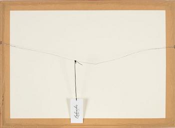 Richard Estes, färgserigrafi, "Arch, St. Louis" from the portfolio "Urban Lanscapes".