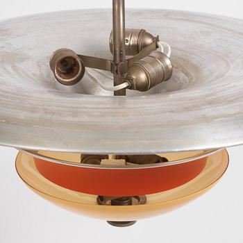 Erik Tidstrand, a ceiling lamp, model "28903", Nordiska Kompaniet 1930s.