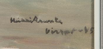 Heikki Asunta, oil on canvas, signed and dated -45.