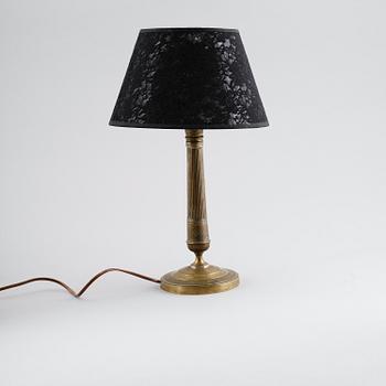 BORDSLAMPA, empirestil, 1800-talets andra hälft.