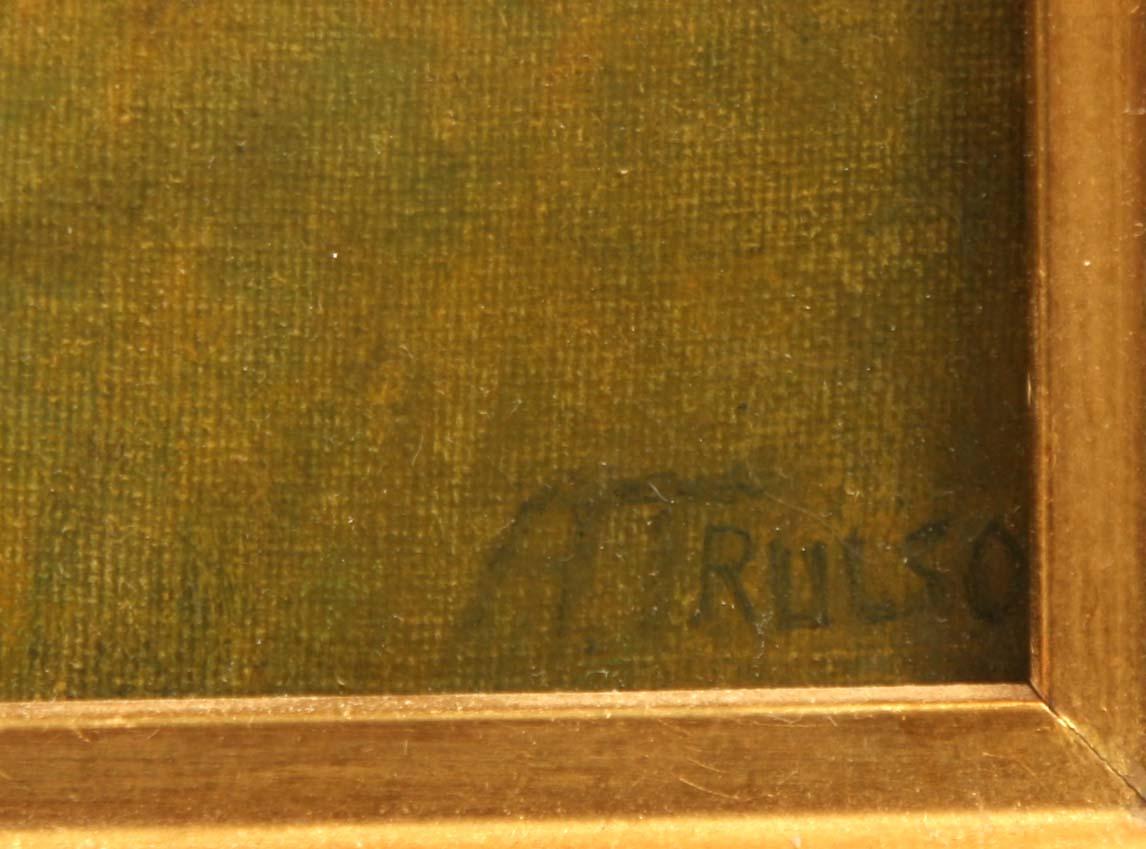 ANDERS TRULSON, olja på duk, sign.