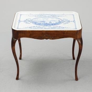 Teatable, signed John Sjöstrand 1930.
