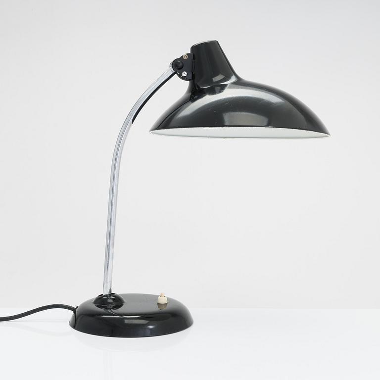 Christian Dell, desk light model 6786, Kaiser Leuchten, Germany mid-20th century.