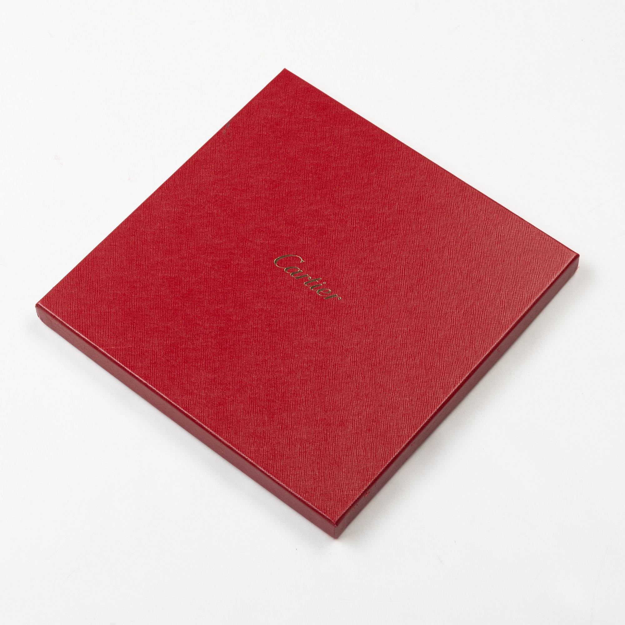 Cartier, scarf, "Poem de Baudelaire".