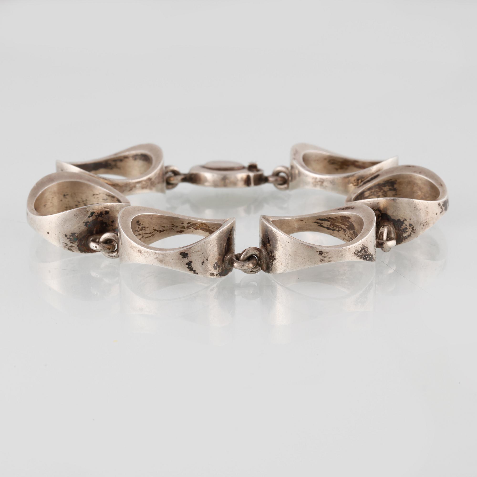 ARMLÄNK, sterlingsilver, Niels Erik From, Danmark.