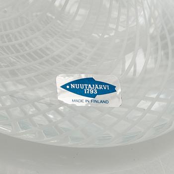 Heikki Orvola, pokal/vas, glas, signerad Heikki Orvola Nuutajärvi Iittala.