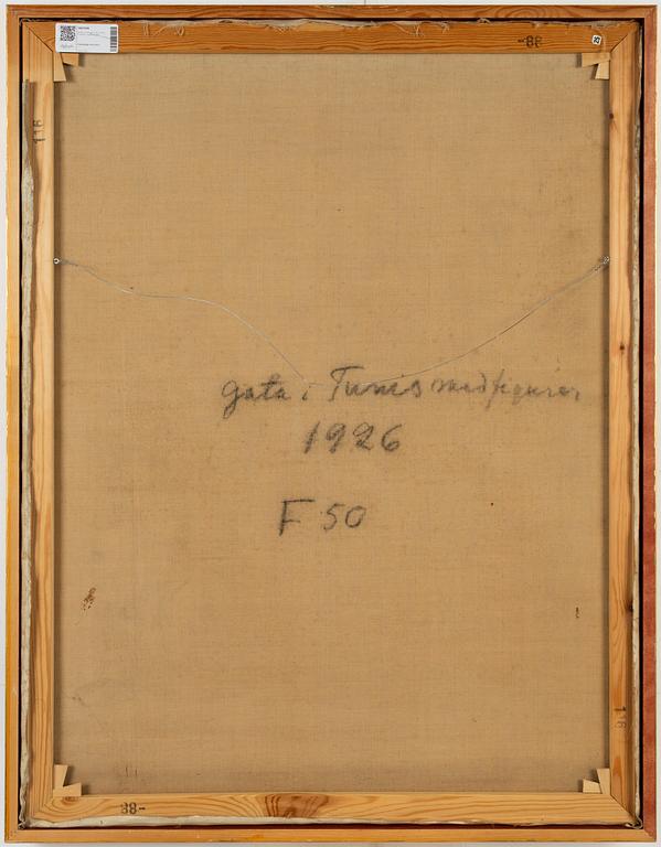 Birger Simonsson, olja på duk, signerad.