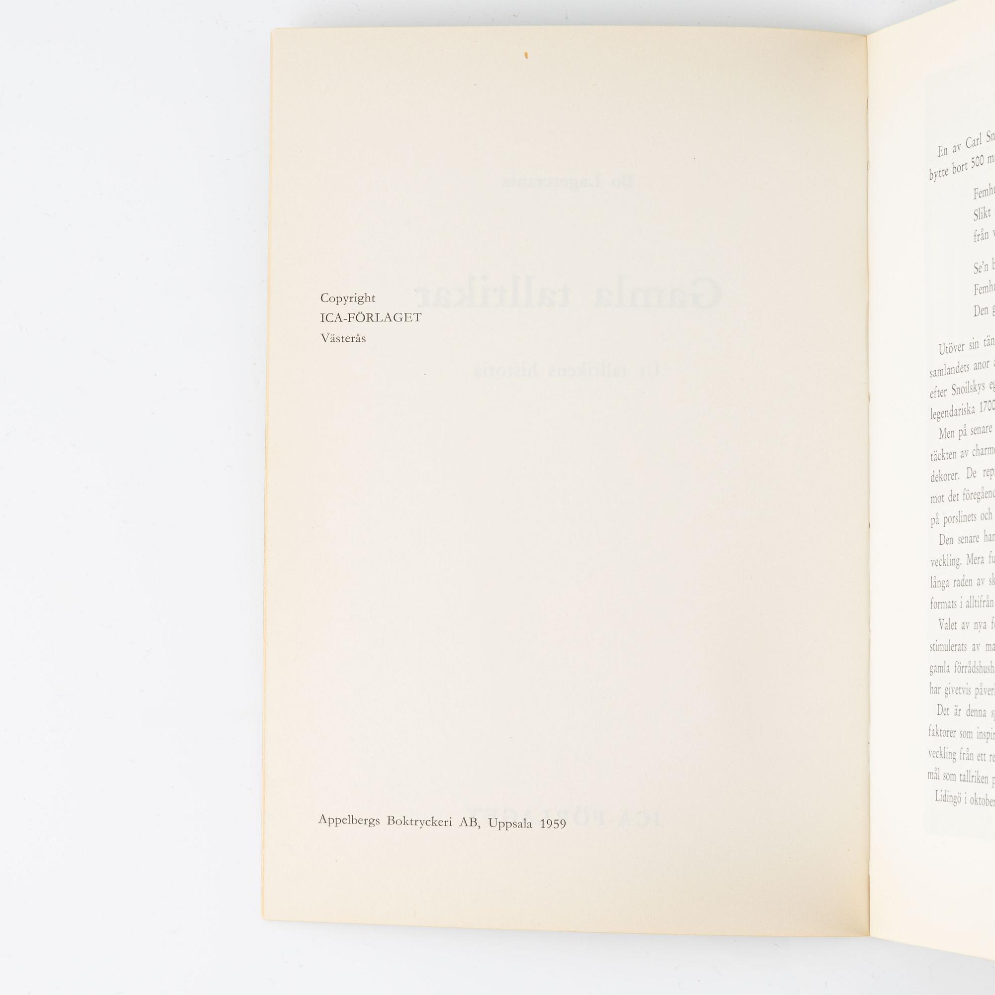 Böcker om svensk keramik. 19 st..