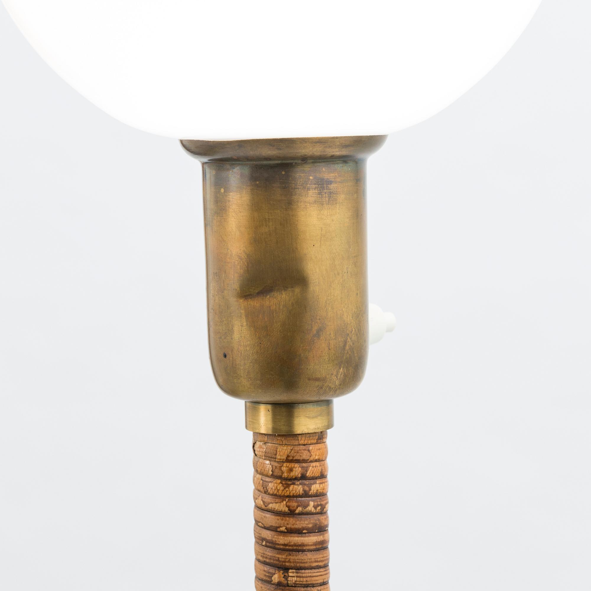 GUNILLA JUNG, golvlampa modell 2030, Orno 1930-tal.