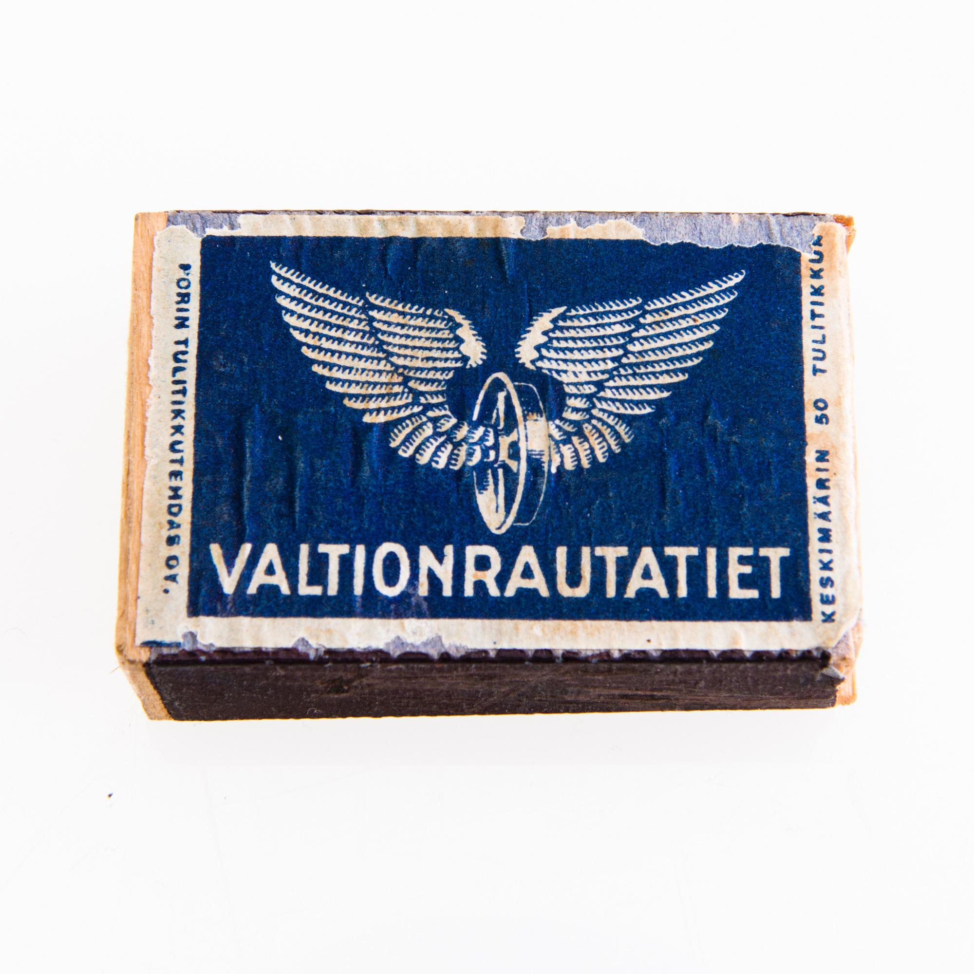 FÖREMÅL, 8 delar, Statens Järnvägar Finland 1900-talets mitt.