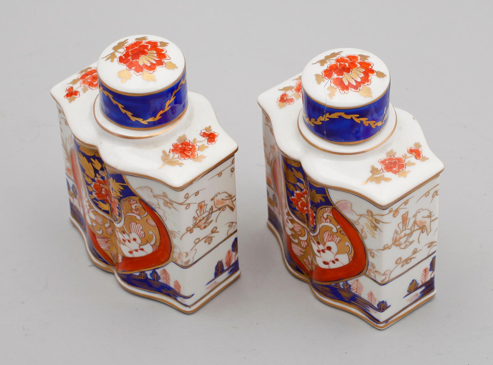 TEDOSOR, 1 par, porslin, Frankrike, Samson, 1800-/1900-tal.