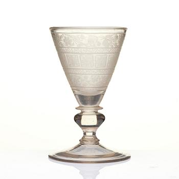 Pokalglas, Tyskland, 1700-tal.