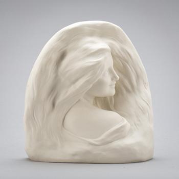 SKULPTUR, parian. Gustafsberg 1911.