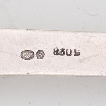 Cutlery, 27 pieces, silver, mostly Sweden.
