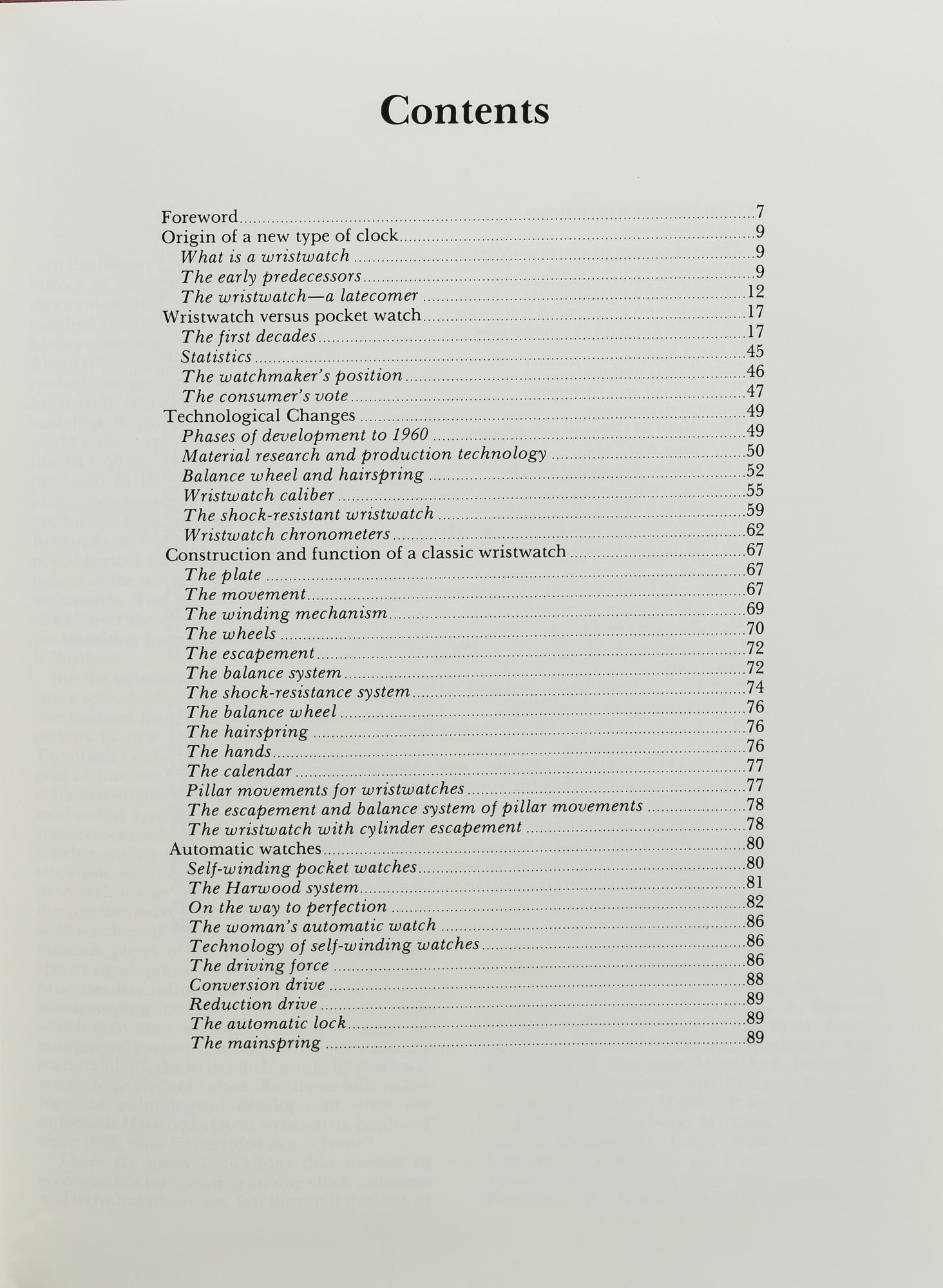 A lot of 4 books regarding watches.