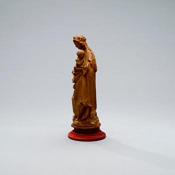 SKULPTUR, trä, nygotik, Mellaneuropa, 1800-talets slut.