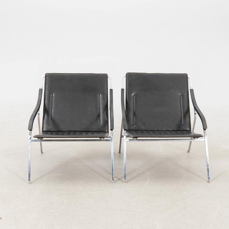 Marco Zanuso, armchairs 1 pair for Arflex 1970s.