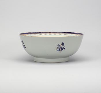 BÅLSKÅL, porslin, Kina, Qianlong(1736-1795).