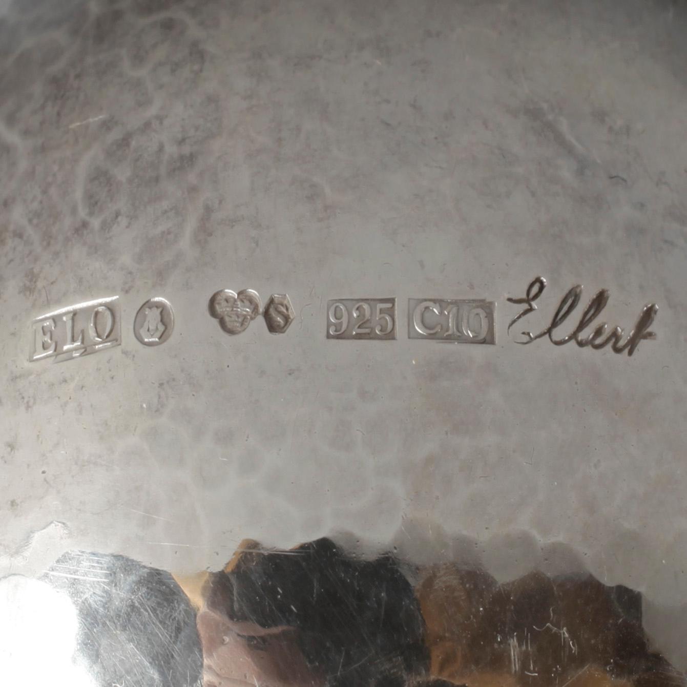 SLEV, sterlingsilver, Ellert Ohlsson, Stockholm 1977.