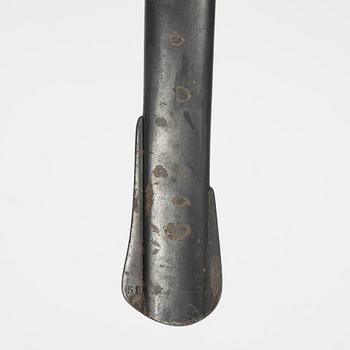 Swedish cavalry sabre 1867 pattern with scabbard.