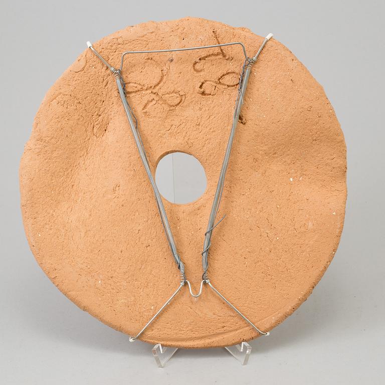HERTHA HILLFON, ceramic sculpture, signed and dated -82.