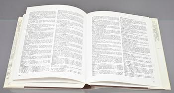 BÖCKER, 3 st, konsthantverk/konst, 1970-tal.