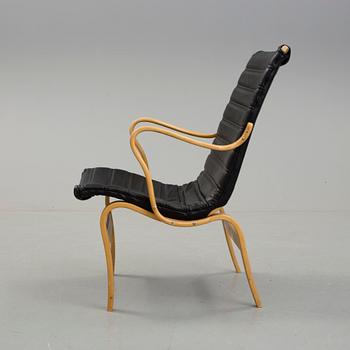 FÅTÖLJ, "Eva", Bruno Mathsson, Firma Karl Mathsson Värnamo 1966.