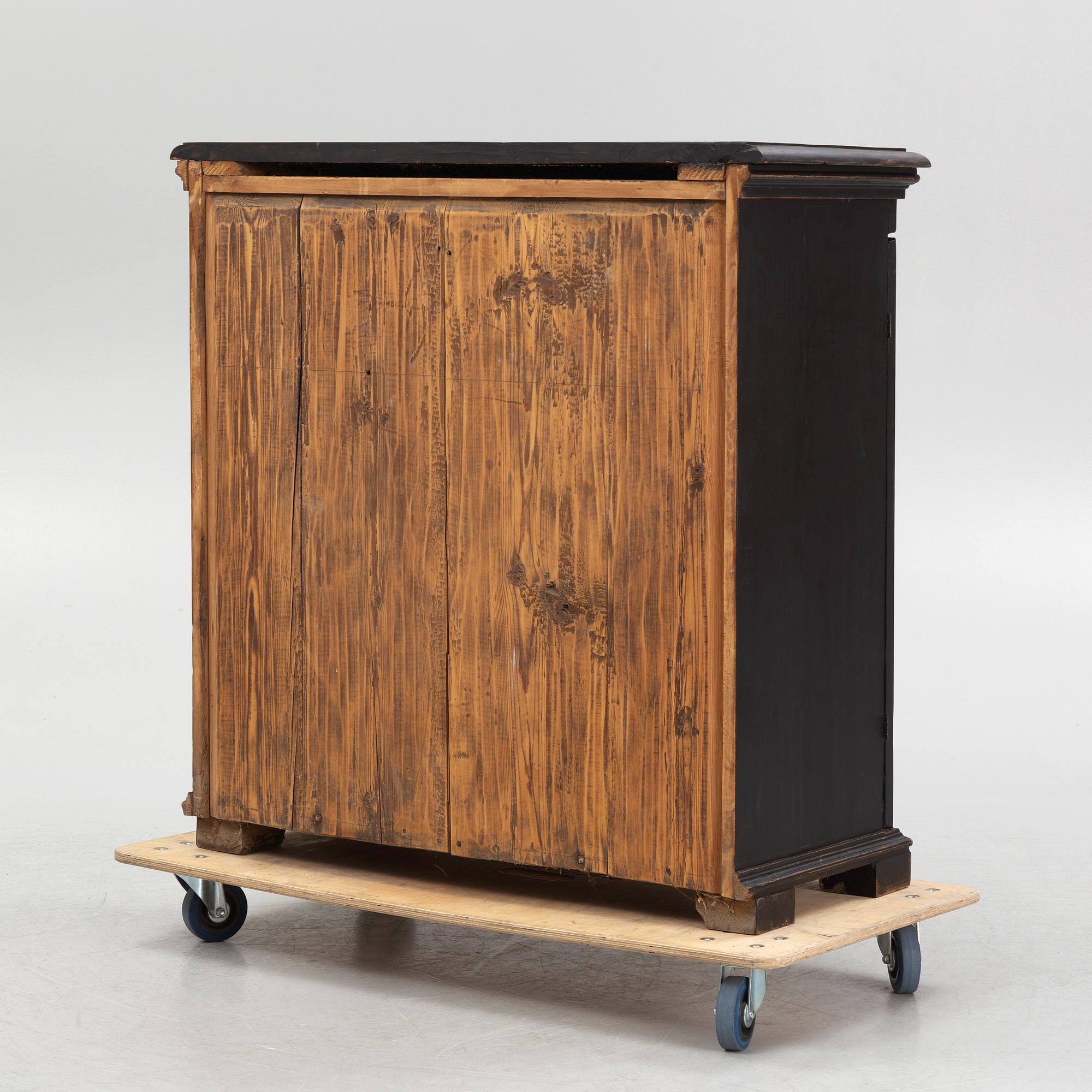 A cupboard, 19th Century.