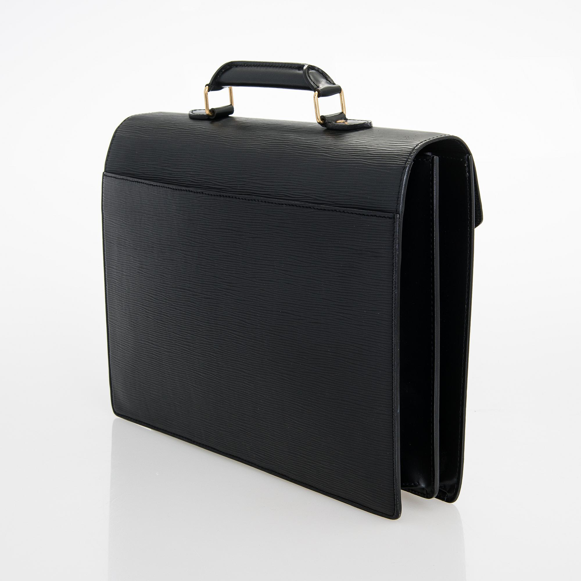 Louis Vuitton, An Epi leather 'Ambassador' Briefcase.