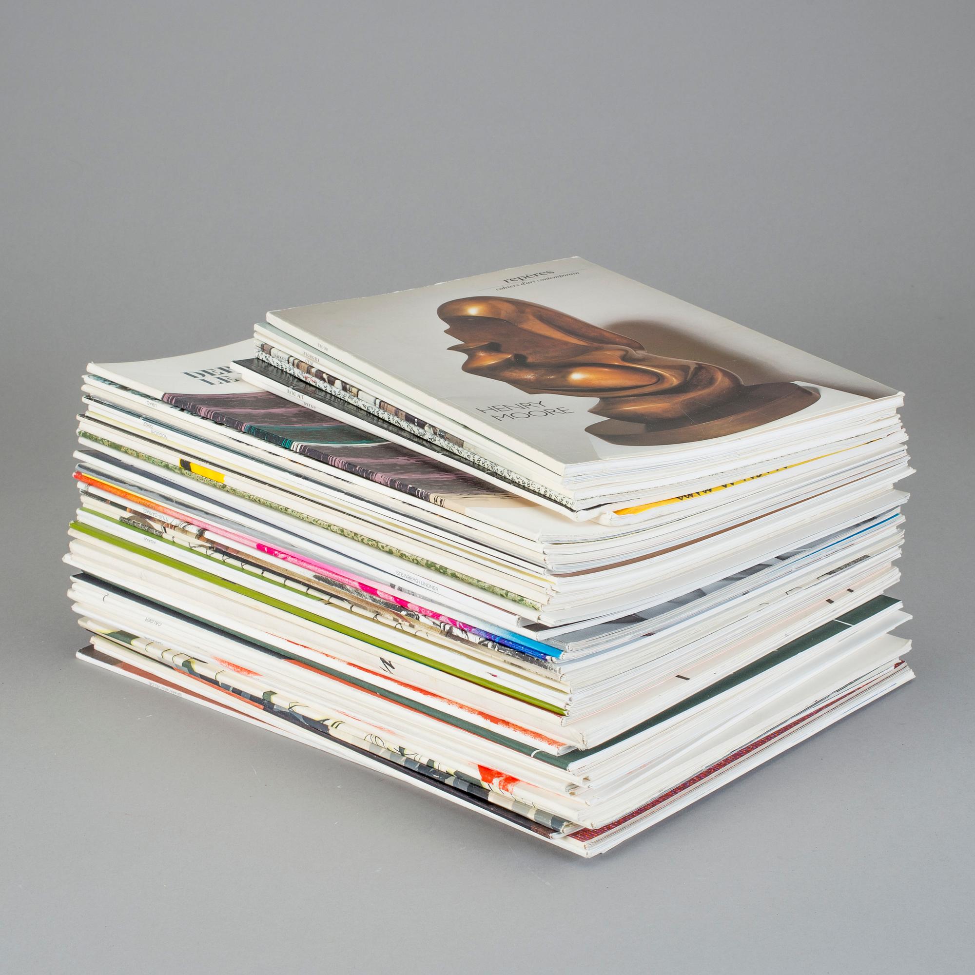 TIDSKRIFTER, 41+7, "Derrière le miroir" samt "Repères", 1963-1981.