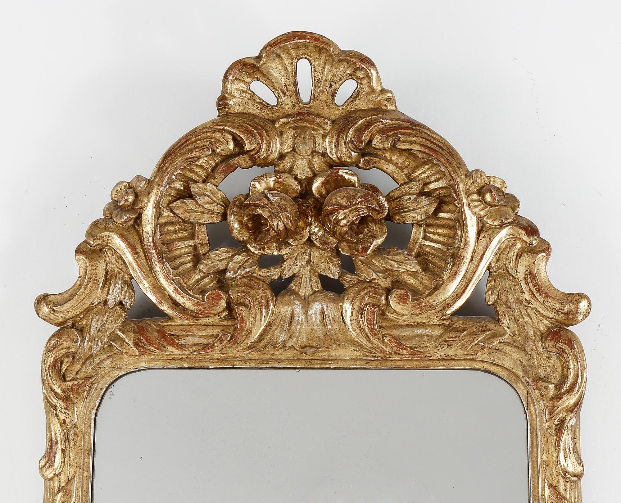 SPEGEL, rokokostil, 1800-tal.