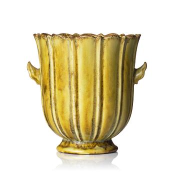 135. Wilhelm Kåge, a stoneware jar, Gustavsberg 1930.