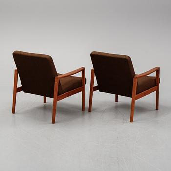 Fåtöljer, ett par, Ulferts Tibro, 1960/60-tal.